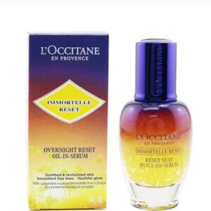 L’OCCITANE Immortelle Overnight Reset Serum 1 oz NIB